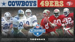 Iconic Rivalry Rekindled Cowboys vs 49ers 1992 NFC Championship [upl. by Eeloj]