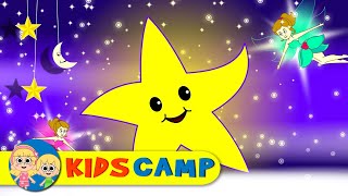 Twinkle Twinkle Little Star  More Nursery Rhymes And Kids Songs by KidsCamp [upl. by Gnel]