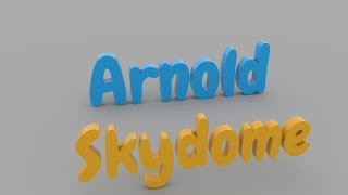 Arnold Skydome Light [upl. by Lierbag]