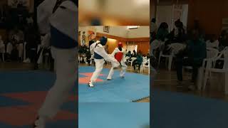 Old school taekwondo style trendingshorts trendingvideo [upl. by Yrrok824]