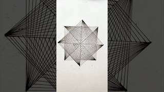 Geometric Pattern art drawing easy [upl. by Nekial431]