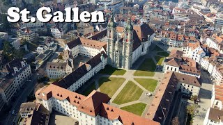 Sehenswürdigkeiten der Stadt StGallen Schweiz [upl. by Syned]