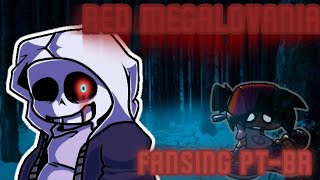 Red Megalovania fansing PTBR FT Writetubefoof [upl. by Ranchod]