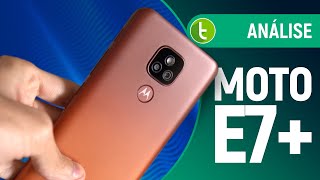 MOTO E7 PLUS definições de CELULAR BOM e BARATO atualizadas com SUCESSO  Análise  Review [upl. by Aihtyc]