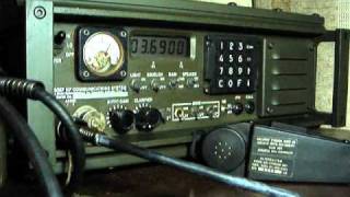 Military Radio Datron Transworld RT100MP with TransDap and ALE [upl. by Talyah]