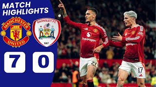 Manchester United vs Barnsley  EFLCarabao Cup  Highlights  17th Sept 2024 [upl. by Oniskey872]