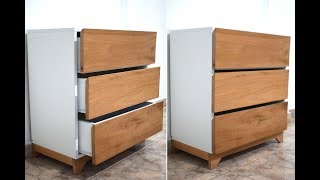 COMO HACER Y COLOCAR CAJONES CAJONERA  PROYECTO MUEBLE [upl. by Benedetto]