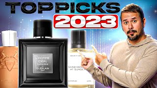 Top 10 MOST POPULAR New Fragrances For Men Of 2023 [upl. by Aivun]