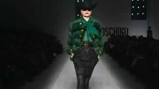 Moschino Fall Winter 2010 2011 Full Fashion Show Part 2 [upl. by Atinaj]