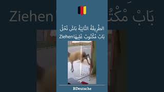 كيفية فتح باب مكتوب عليه ziehen [upl. by Eidob309]