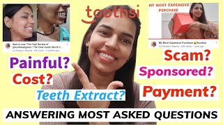 QampA Answering Your most asked Questions on my toothsialigners Videos [upl. by Uah]