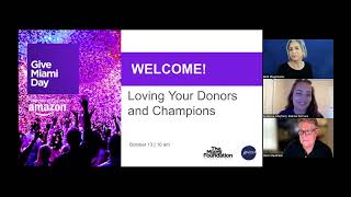 Loving Your Donors and Champions  Give Miami Day [upl. by Goran]