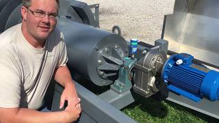 GreenBug Energy off grid Archimedes screw generator  Video 4 of 6 [upl. by Assehc]