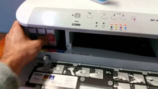 Imprimante Epson Workforce Pro WP 4095 DN [upl. by Adlai]