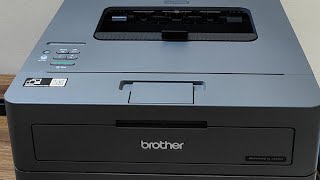 Brother HLL2440DW Printer unboxing and assembling [upl. by Eniger961]