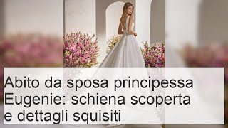 Guardate labito da sposa della Principessa Eugenie da ogni angolazione [upl. by Tamis]