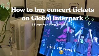 Global Interpark Ticketing Guide 2023 Version  buying VIP tickets through Weverse Fanclub Raffle [upl. by Dilisio975]