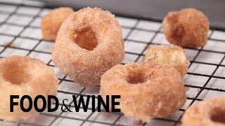 How to Make Puff Pastry DonutsCronuts  Mad Genius Tips  Food amp Wine [upl. by Maurizio]