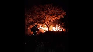 Controlado Incendio Forestal en la Serranía La Lindosa Guaviare [upl. by Namyaw]