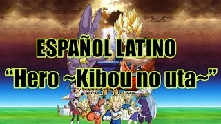 Dragon Ball Z Battle of gods quotHERO Kibou no utaquot Español Latino [upl. by Ayiotal]