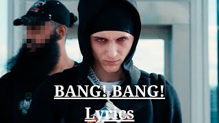 🔥 Lil Mabu  BANG BANG XXL DISS  Official Lyrics Video 🎵 [upl. by Nosrac]