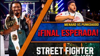 ¿PUNK es el nuevo REY de SF6 MENARD VS PUNK  FINAL TNS 54 [upl. by Acceb]