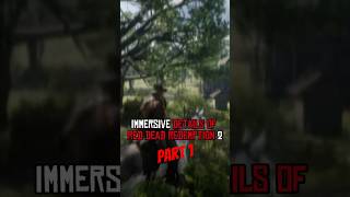 5 INSANE Details Of Red Dead Redemption 2 Part 01 rdr2 details [upl. by Llevad326]