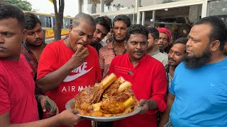 ৫ কেজির গরুর নেহারী খেয়ে ঢাকার রাস্তায় আবারো বিশ্ব রেকর্ড গড়লো মিরপুরের জহির খাদক [upl. by Lodhia283]