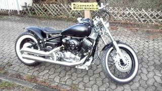 ClassicScheune  Bikeranch Yamaha DragStar 650  Umbau  BlackBobberSchwingsattel [upl. by Lysander265]