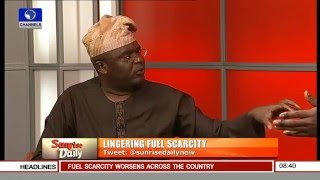 Kayode Opeifa Fmr Comm Transport Lagos On Fuel Scarcity Pt1 [upl. by Liahkim]