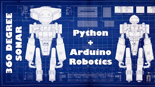 How To Make 360 Degree Sonar With Python amp Arduino [upl. by Wallis]