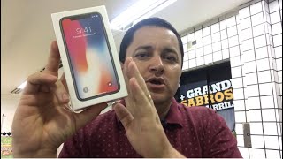 FUI NO PARAGUAI E COMPREI O IPHONE X UNBOXING E PRIMEIRAS IMPRESSÕES [upl. by Bambie]