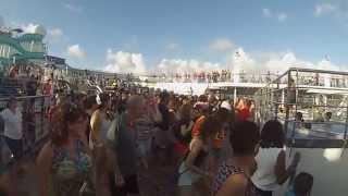 Carnival Victory Sailaway Party 2015 [upl. by Acie]