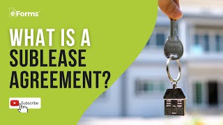 Sublease Agreement  EXPLAINED [upl. by Reibaj]