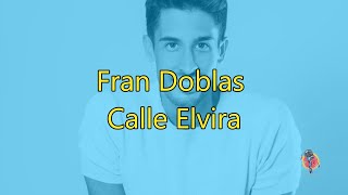 Fran Doblas  Calle Elvira  Karaoke [upl. by Laise]