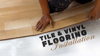 How to Install Tile amp Vinyl Plank Flooring  Genixflooring tiles vinylflooring vinyltiles [upl. by Levesque]