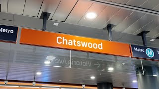 Chatswood Train Station  Sydney Trains Walking Tour [upl. by Hilly327]