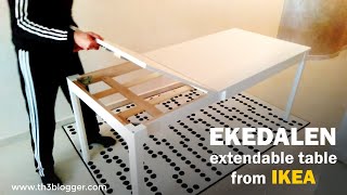 EKEDALEN extendable table from IKEA assembly guide [upl. by Jacobina]