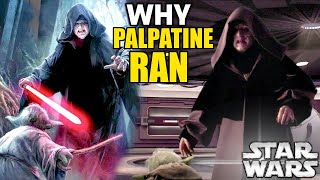 Why Sidious Tried to Run From Yoda In Revenge of the Sith [upl. by Neahs]