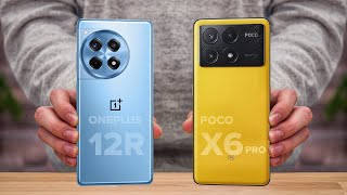 OnePlus 12R Vs Poco X6 Pro [upl. by Fuld]