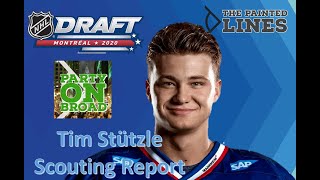 Tim Stützle Scouting Report I ELITE NHL PROSPECT [upl. by Doowron3]