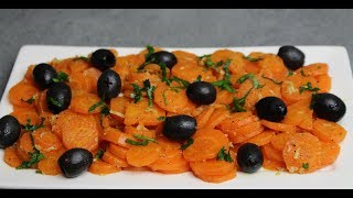 سلطة جزر بالتوابل salade de carotte [upl. by Yraht]