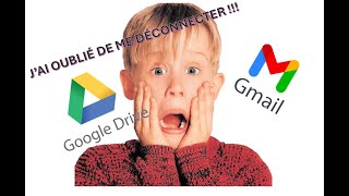 Déconnecter son compte Google a distance [upl. by Annairda]