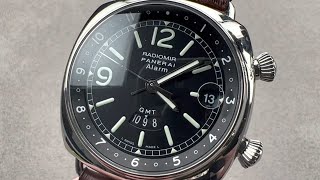 Panerai Radiomir GMT Alarm PAM 98 Panerai Watch Review [upl. by Holub410]