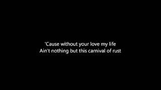 Poets of the Fall  Carnival of Rust Lyrics [upl. by Orlanta]