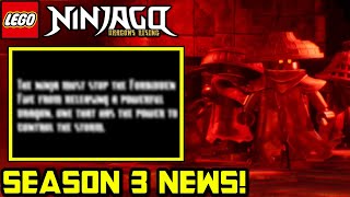 Season 3 Story News Forbidden Five Plan 😈Ninjago Dragons Rising Season 3 News and Rumors [upl. by Auqeenwahs]