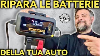 Come riparare e ricaricare la batteria della tua macchina col caricabatterie X auto hulkman sigma 5 [upl. by Forcier]