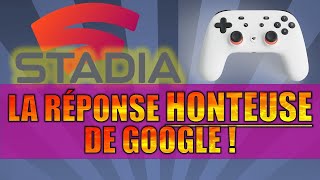 STADIA GOOGLE RÉPOND AU MANQUE D ANNONCES DUNE MANIÈRE SURPRENANTE [upl. by Baelbeer672]