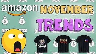 INSANE🔥Q4 Merch By Amazon Niches Low Competition Niches Merch By Amazon To Make 100day [upl. by Alleda607]