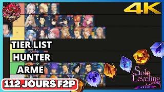 TAYLTEK Lets Play SOLO LEVELING  ARISE Code 112  TIER LIST HUNTER ET ARME Fr 4K [upl. by Leahplar]